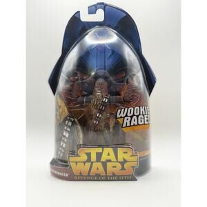 Star Wars ROTS‎ Chewbacca Wookiee Rage #5 Action Figure 2005 Hasbro